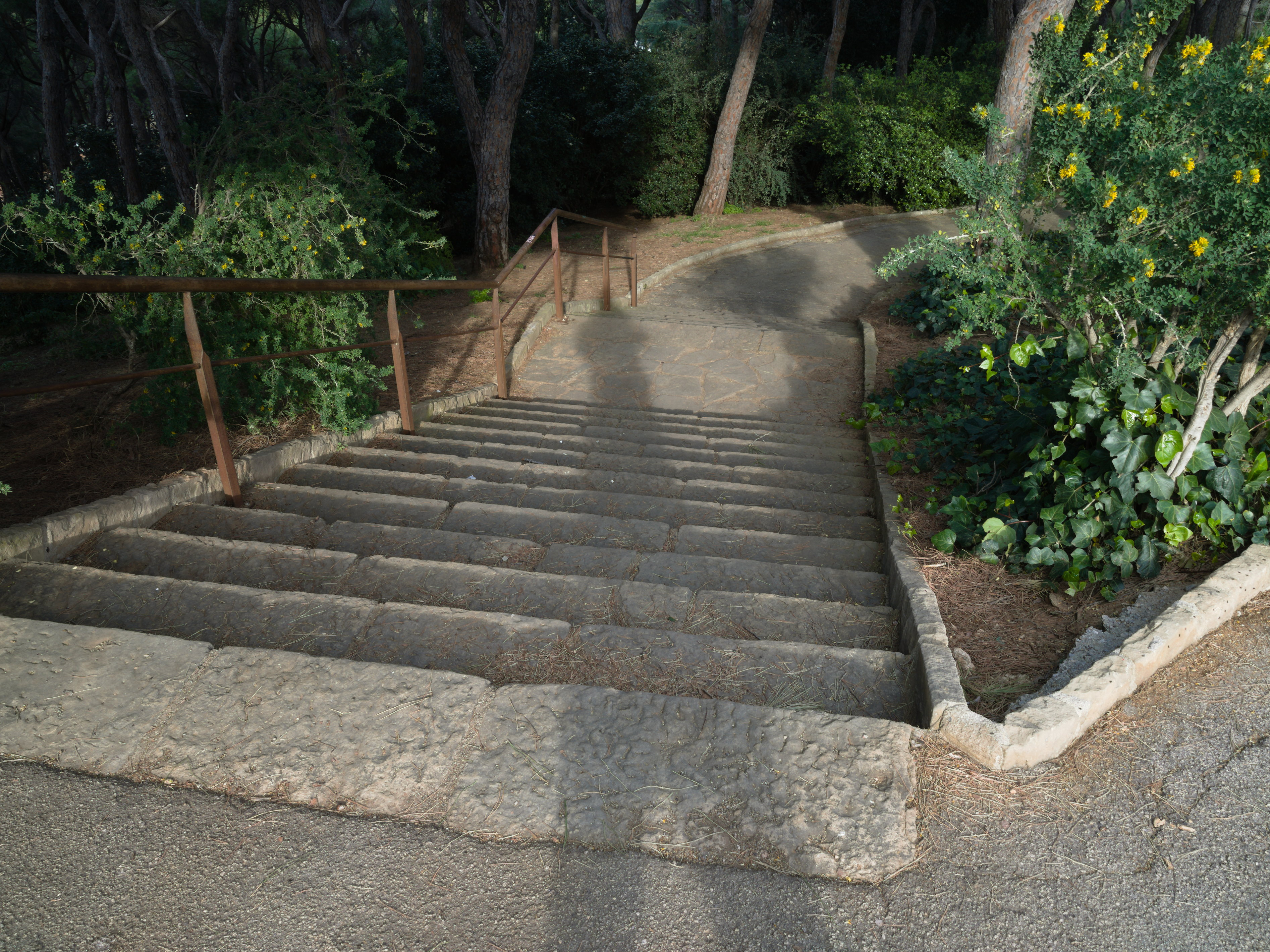 Escaleras 1. Proyecto inaugural de la web de Ibán Ojea. Fotografía documental subjetiva en Barcelona.